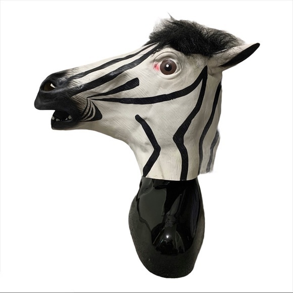 CHFS Other - Zebra head Mask Halloween Costume